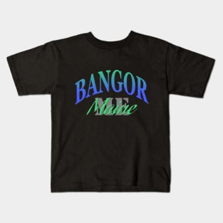 City Pride: Bangor, Maine Kids T-Shirt